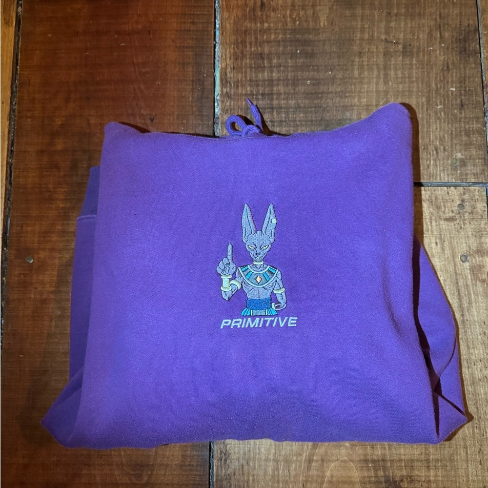 Primitive Purple Graphic Hoodie